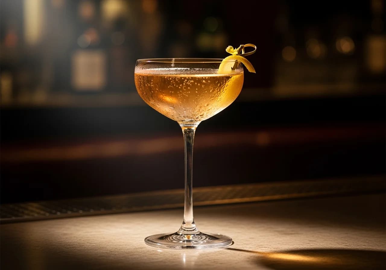 Alkoholfri French 75 - Alkoholfritt cocktail recept