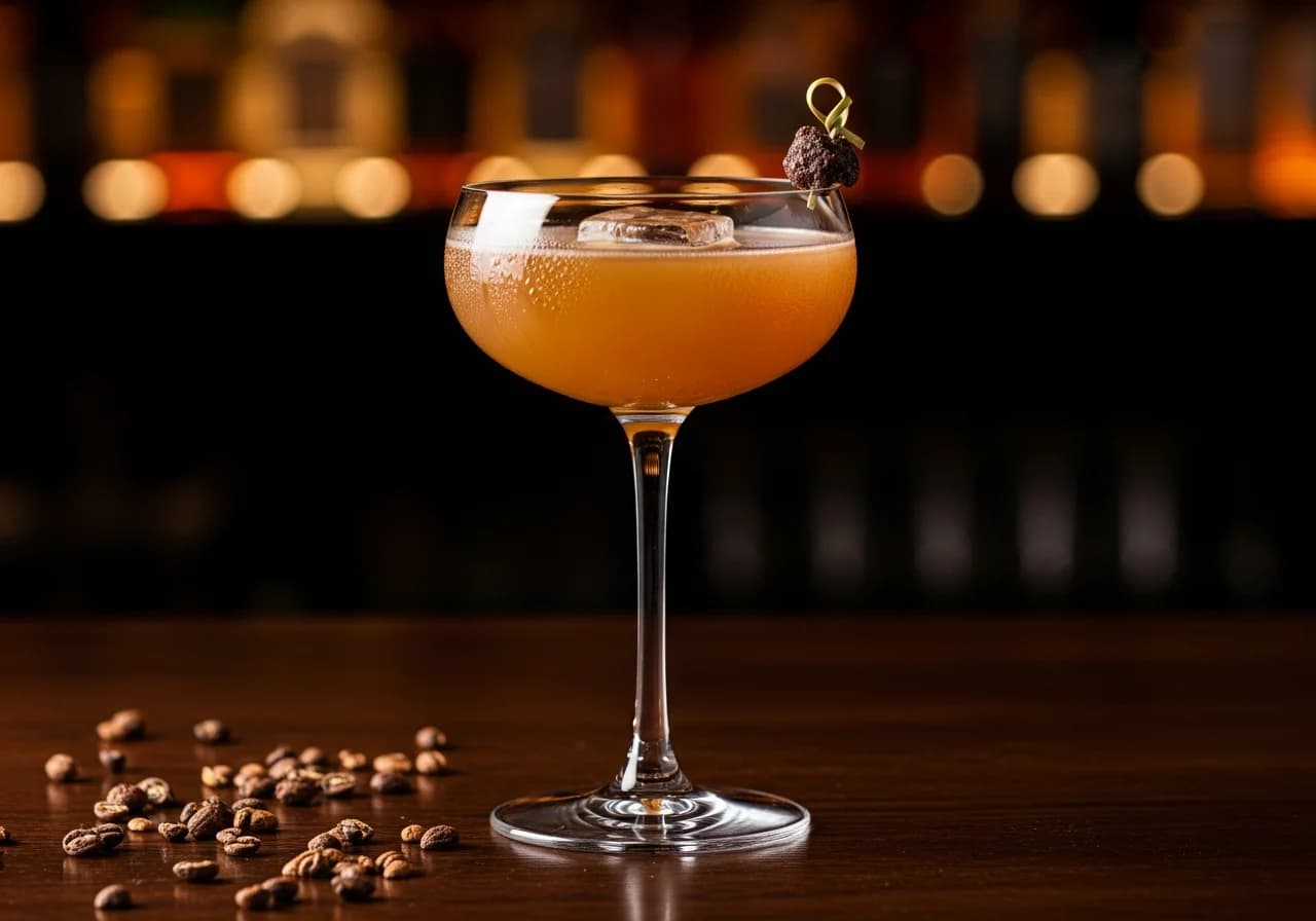 Amaretto och Grädde Drink - Likör cocktail recept