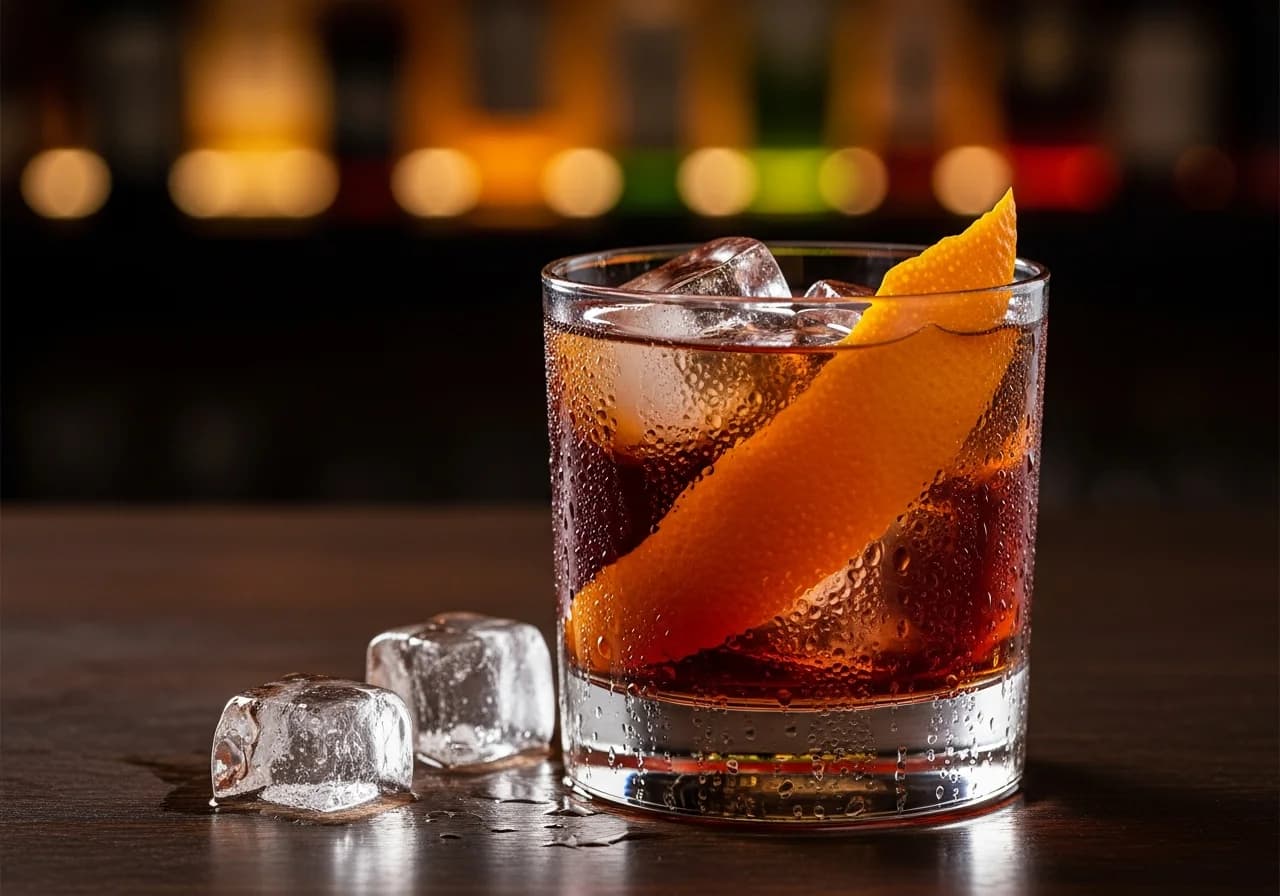 Americano Drink - Likör cocktail recept