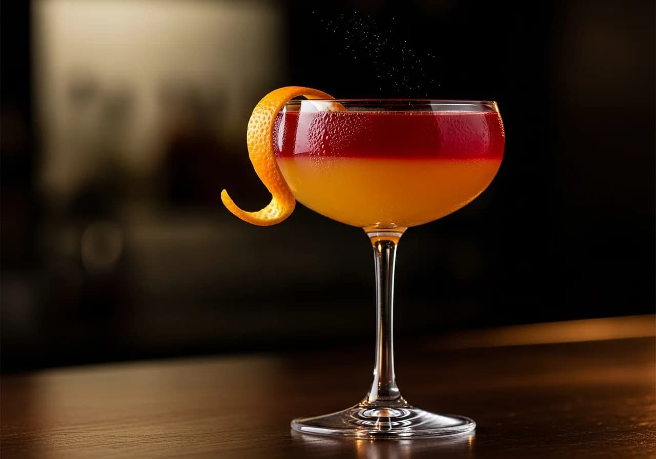 Back To Back Drink - Rom cocktail recept
