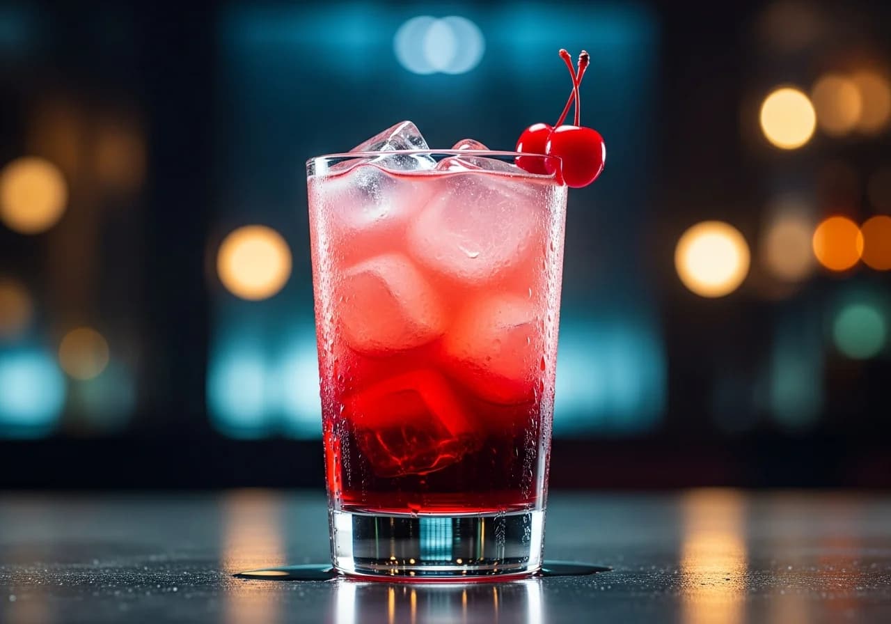 Brandbil Drink - Likör cocktail recept