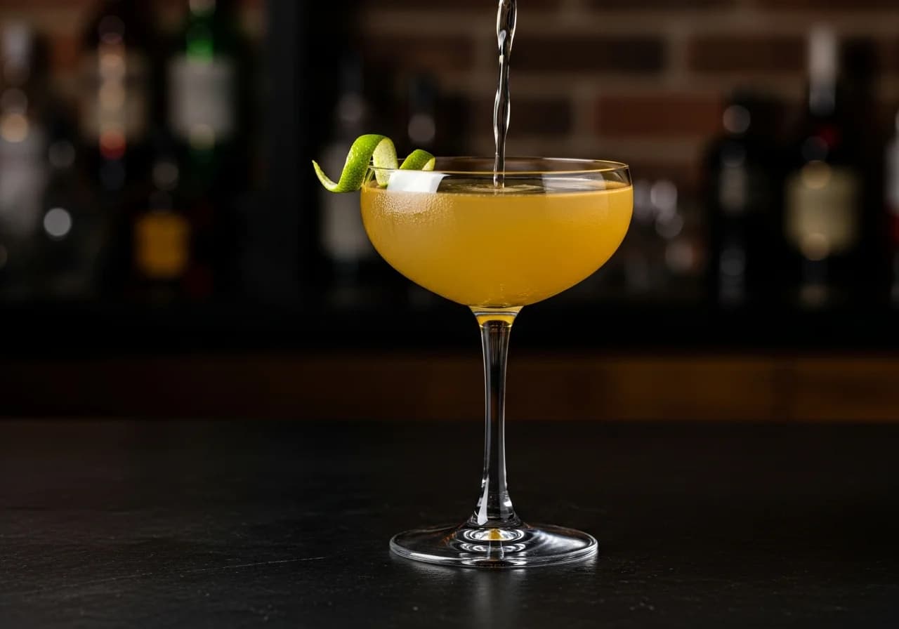 Brazilian Vesper Drink - Rom cocktail recept