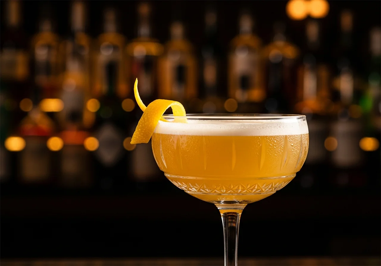 Britta Sour Drink - Likör cocktail recept