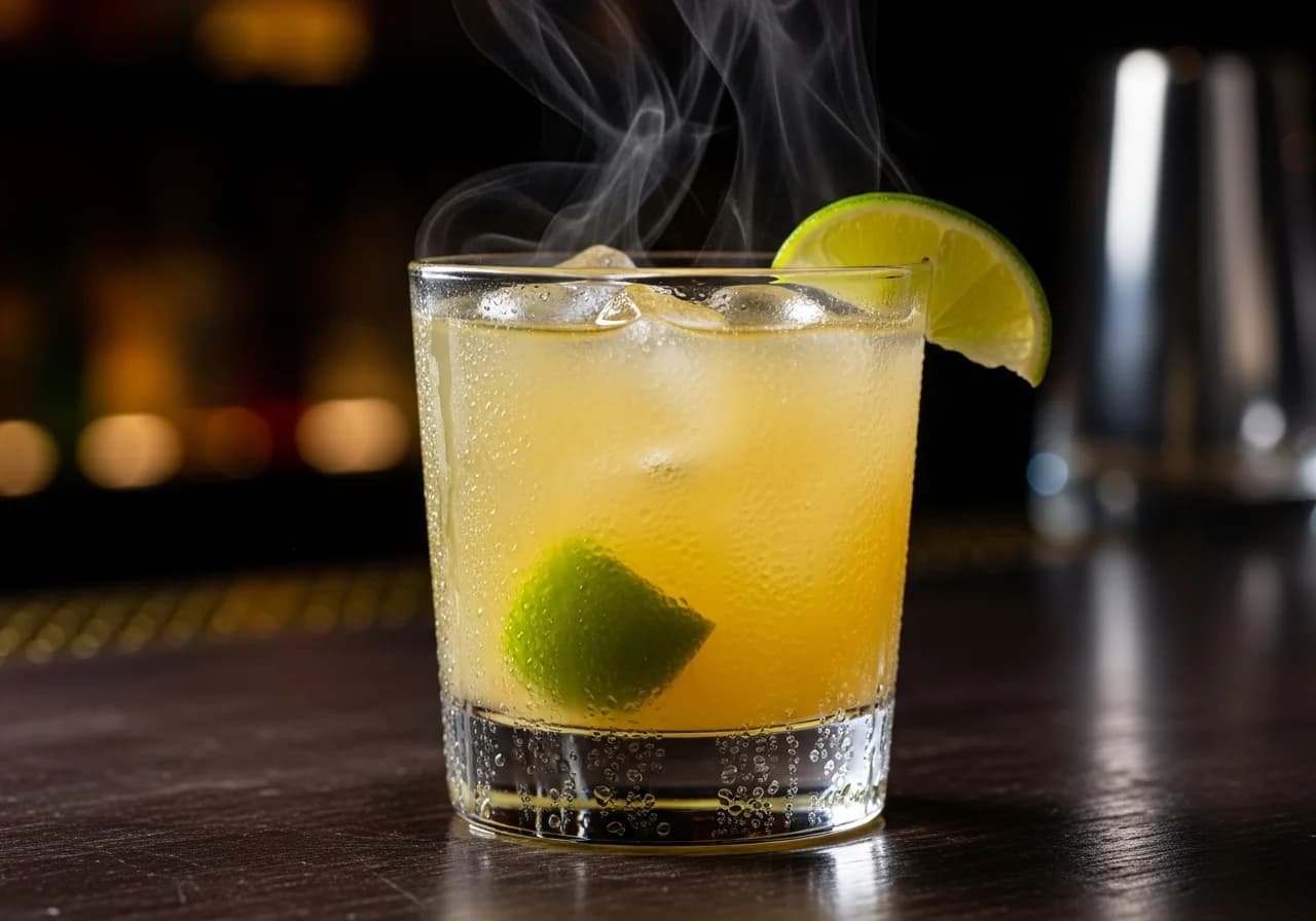 Caipirissima Drink - Rom cocktail recept