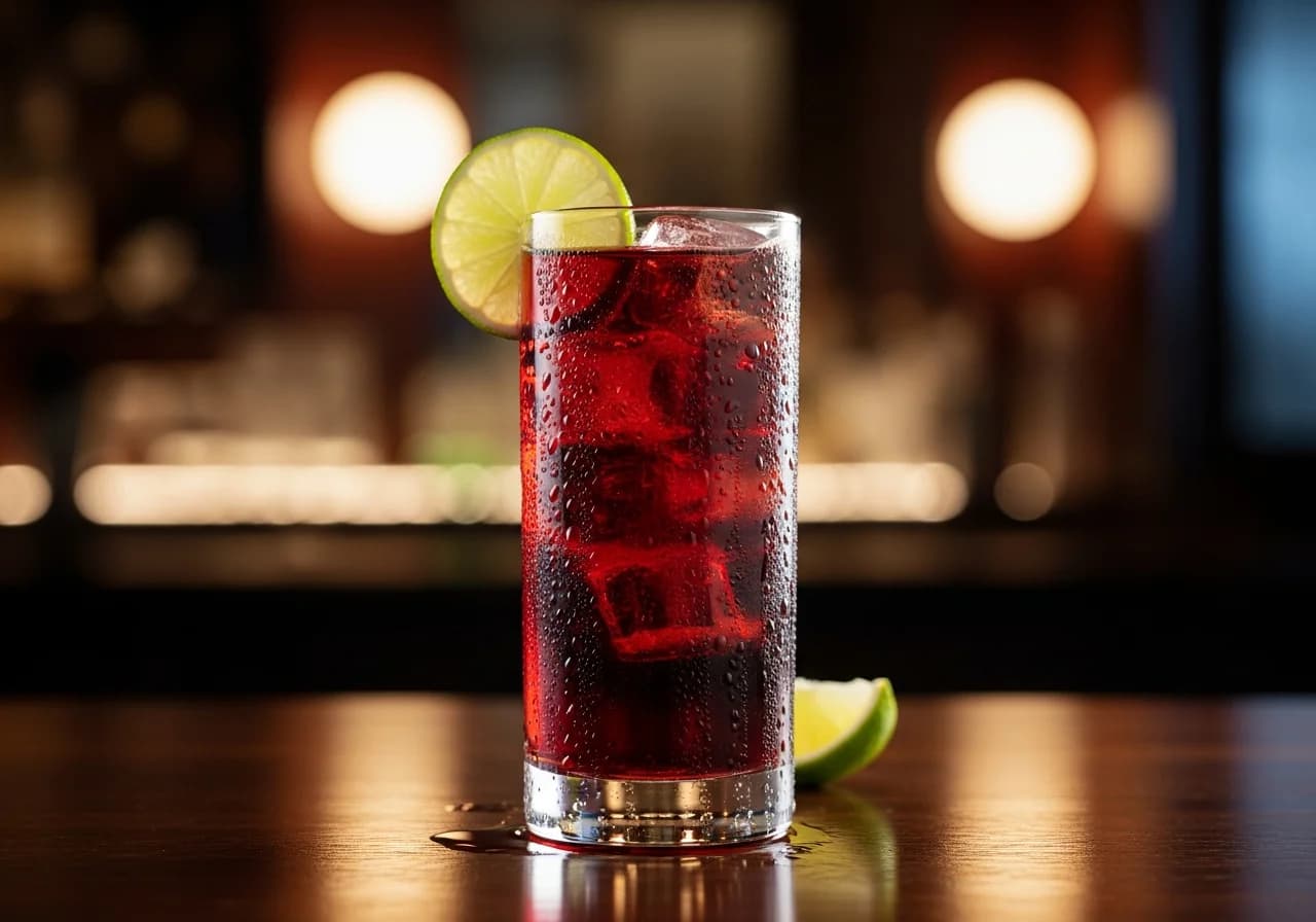 Calippo Cola Drink - Likör cocktail recept