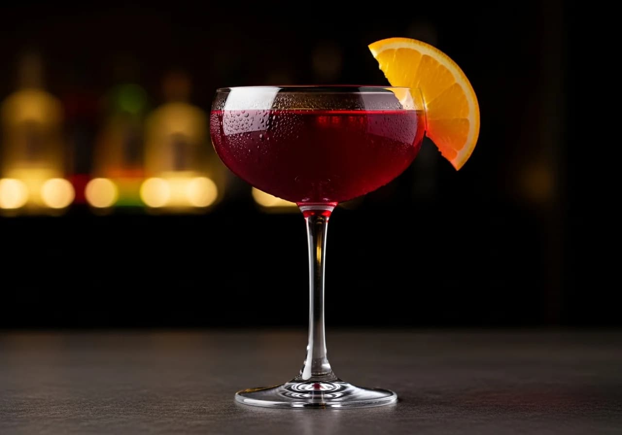 Campari Shakerato Drink - Likör cocktail recept