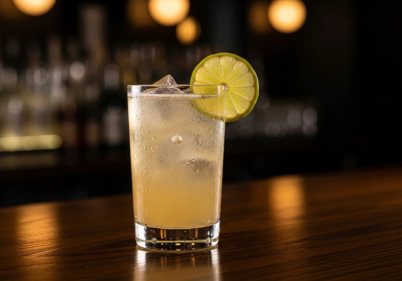 Cointreau & Tonic Drink - Likör cocktail recept