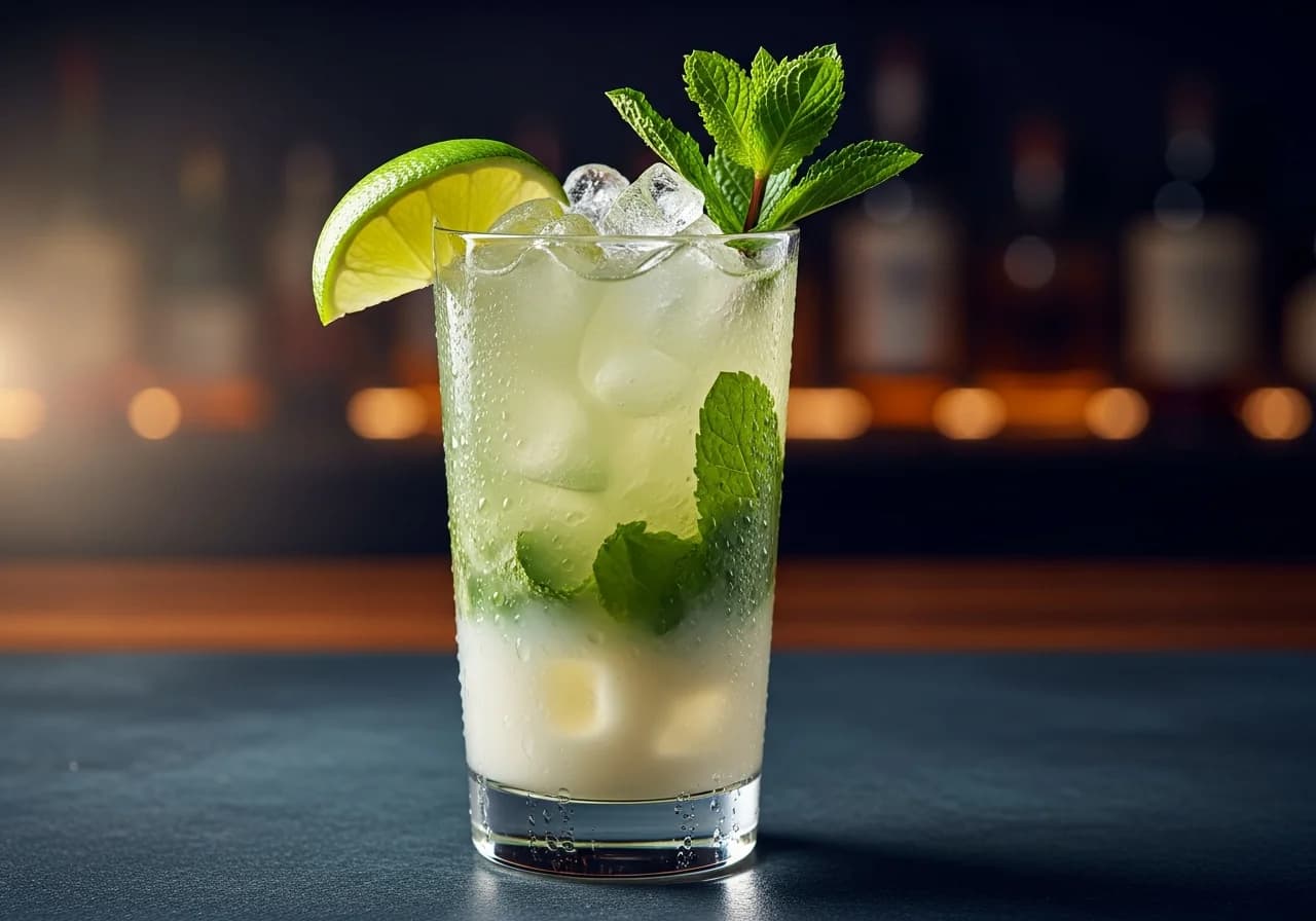 Cojito Drink - Rom cocktail recept