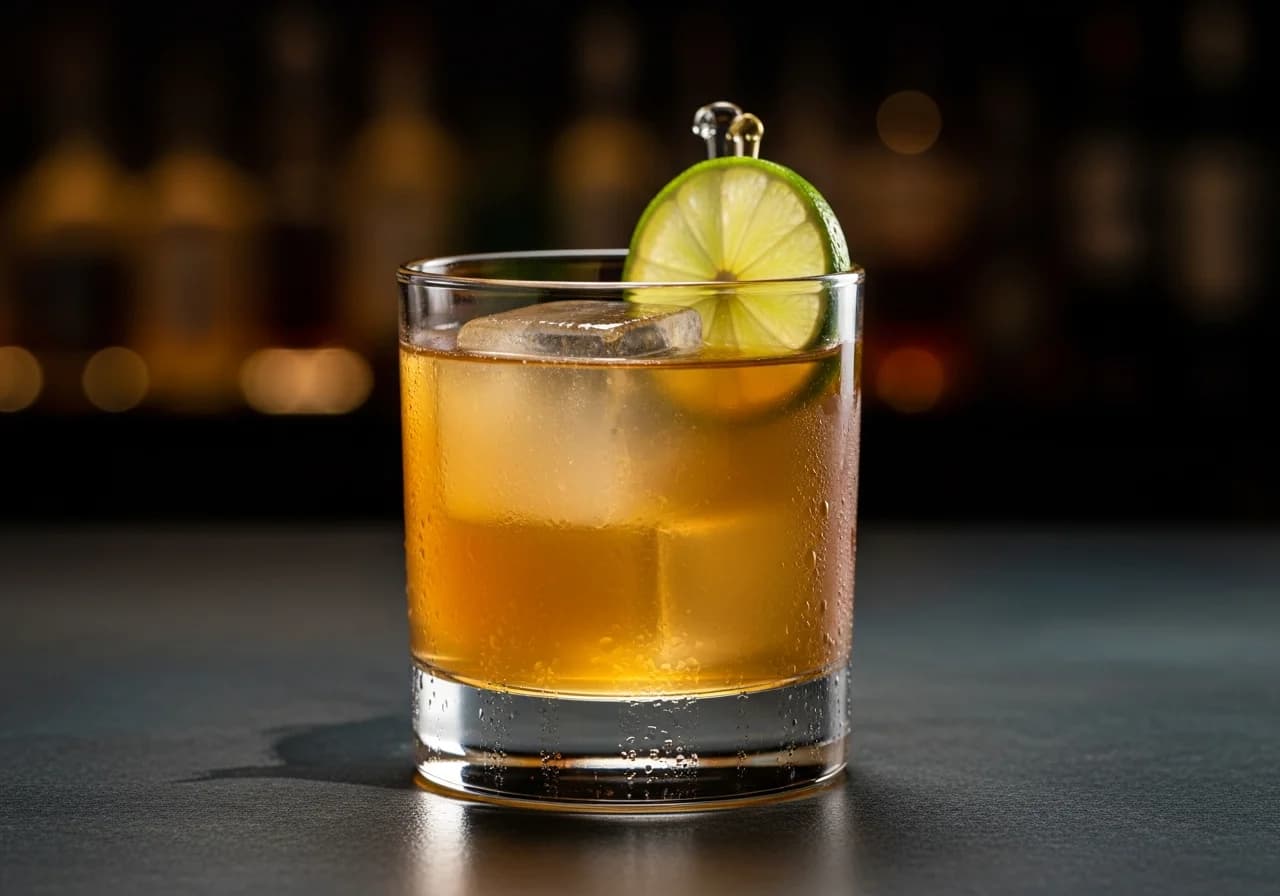 Corn 'n' Oil Cocktail - Rom cocktail recept