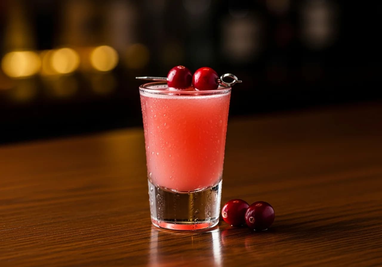 Cranberry Cookie Cocktail - Vodka cocktail recept