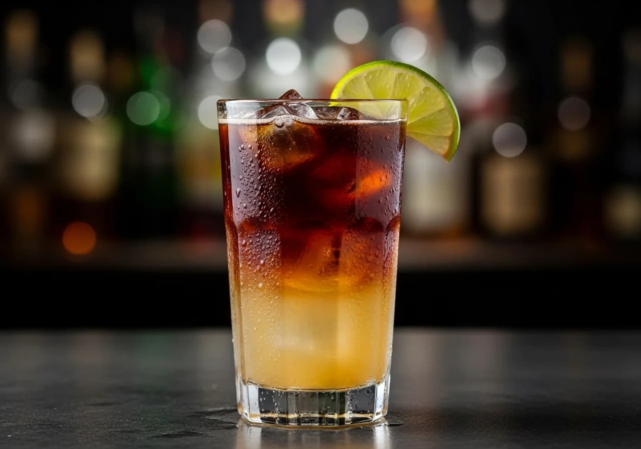 Dark and Stormy - Rom cocktail recept