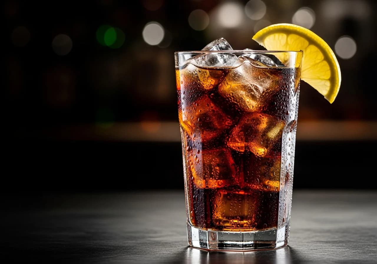 Fernet Cola Cocktail - Likör cocktail recept