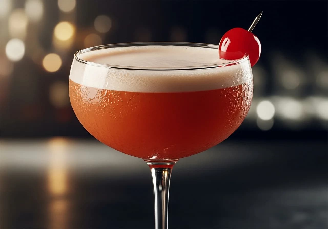 Fireball Sour Drink - Likör cocktail recept