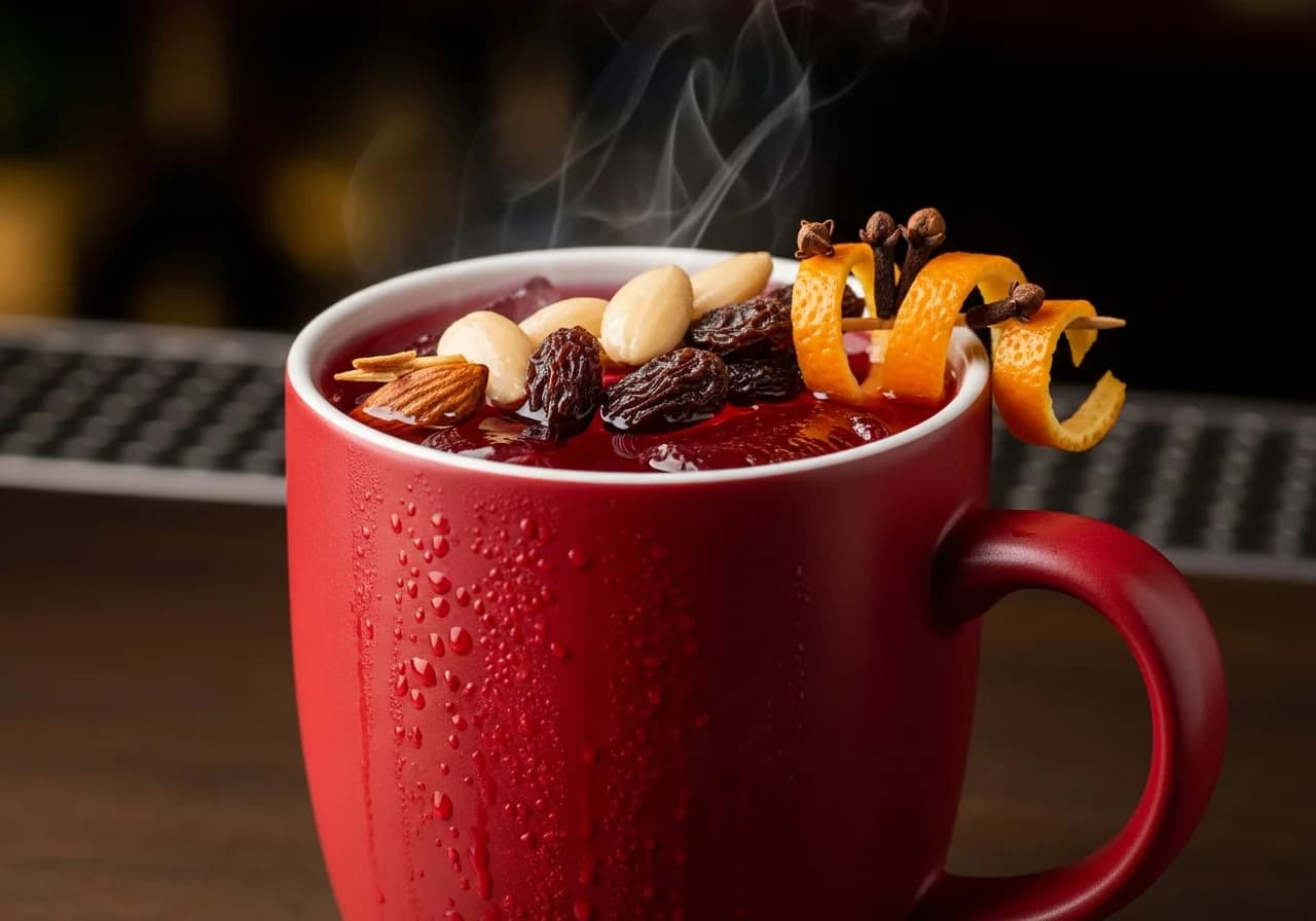 Glögg - Vin & Bubbel cocktail recept