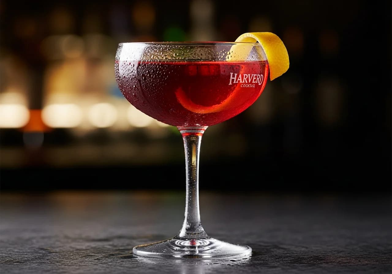 Harvard Cocktail - Likör cocktail recept