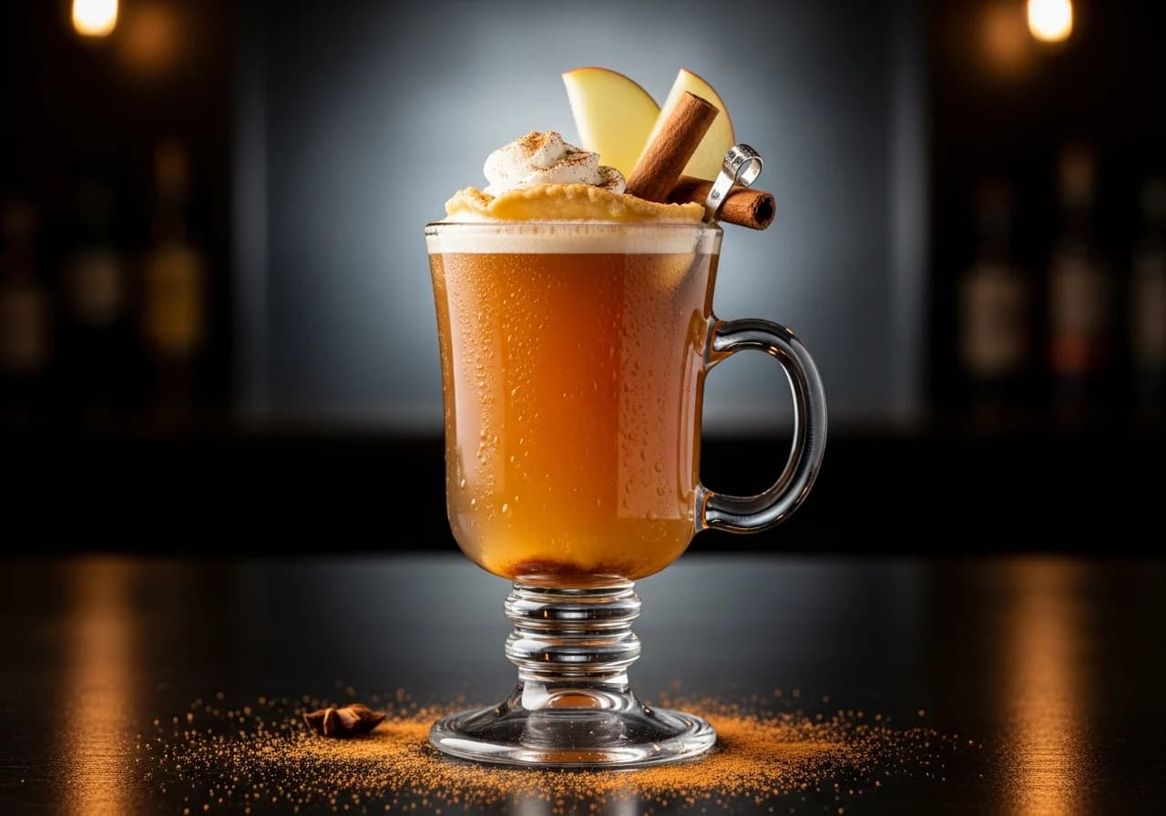 Hot Apple Pie Drink - Likör cocktail recept