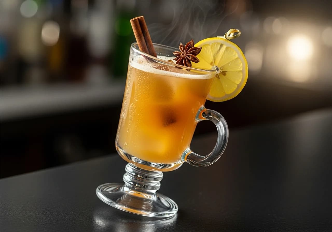 Hot Apple Xanté Drink - Likör cocktail recept