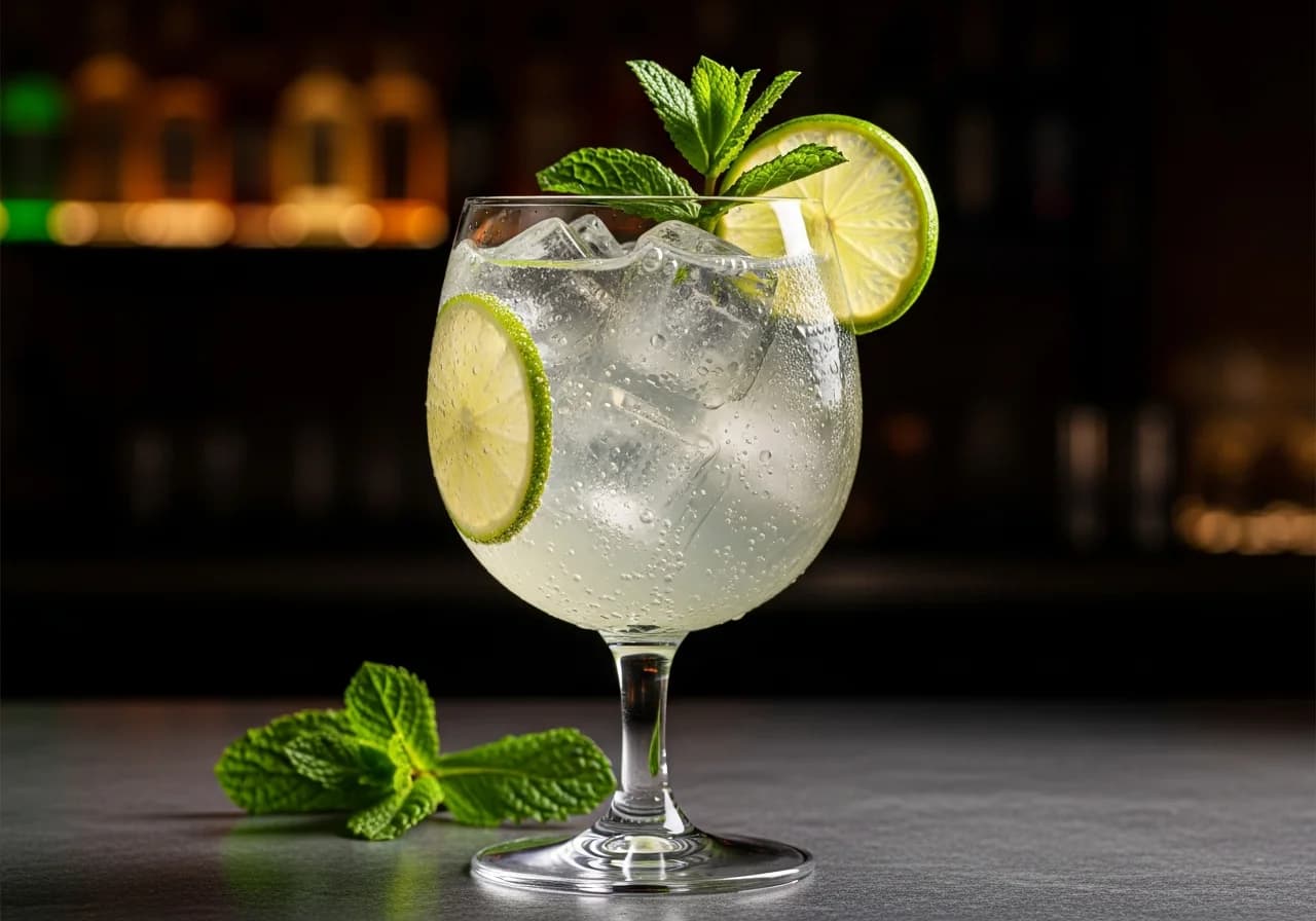 Hugo Spritz Drink - Likör cocktail recept