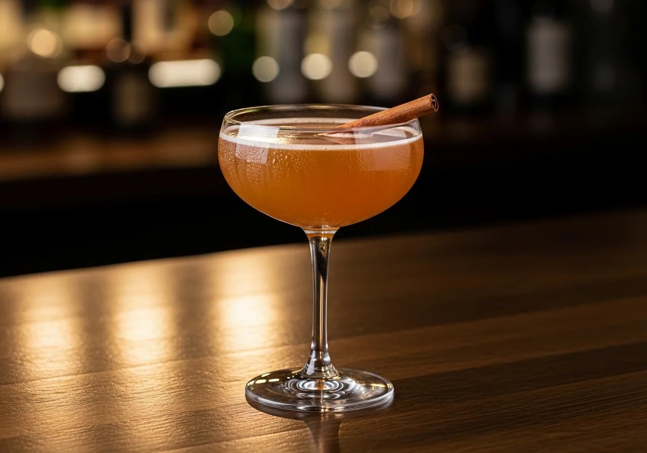 Kanelkyss Drink - Likör cocktail recept