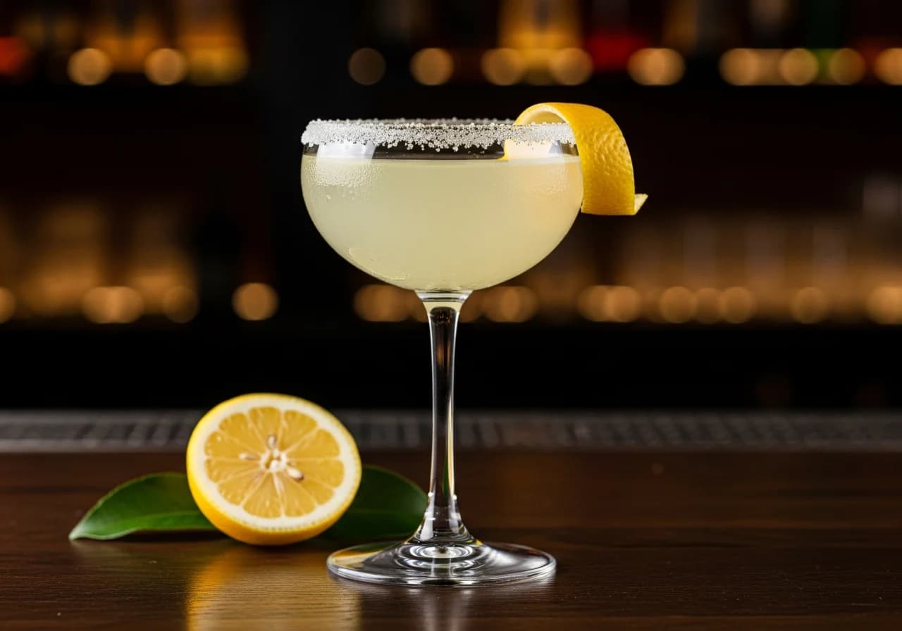 Lemon Drop Drink - Vodka cocktail recept