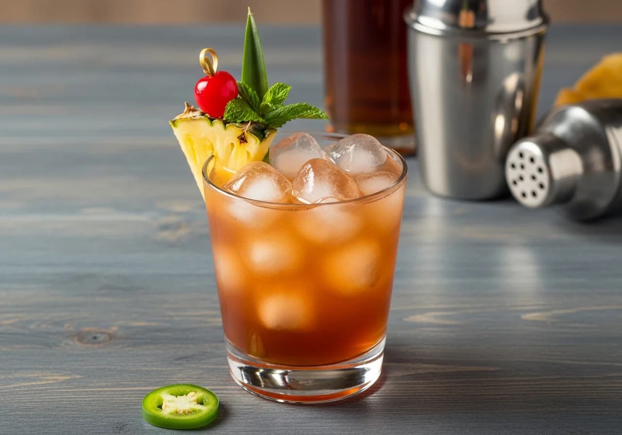 Mai Tai Drink - Rom cocktail recept