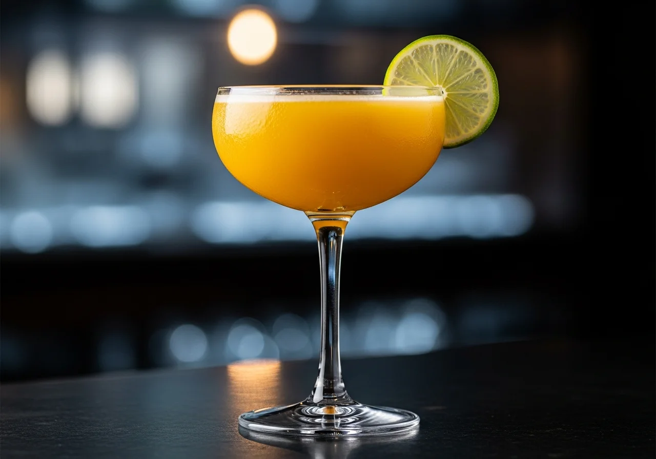 Mango Daiquiri Drink - Rom cocktail recept