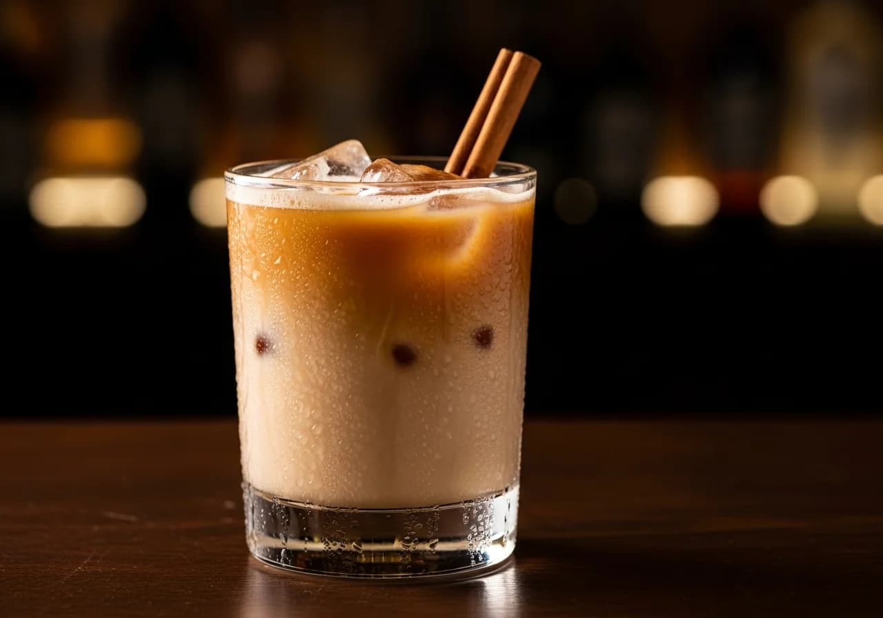 Mexikanskt Iskaffe Drink - Likör cocktail recept