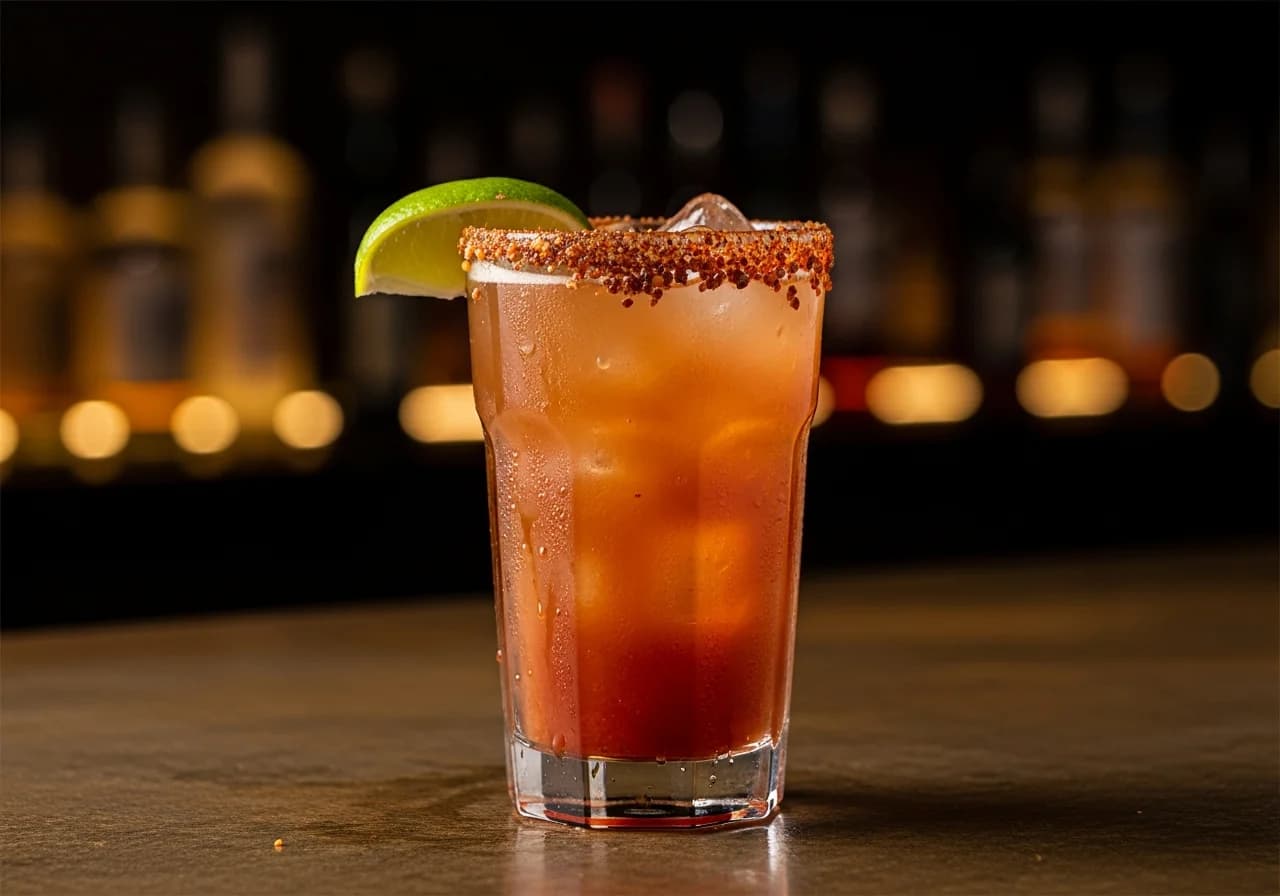 Michelada - Likör cocktail recept