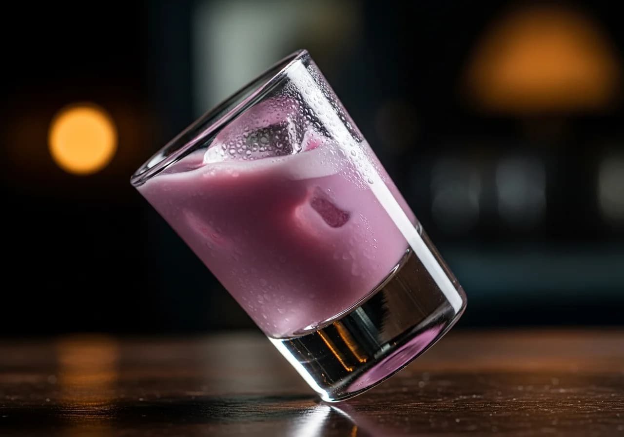 Mora-Nisse (Blåbärsputte) Drink - Likör cocktail recept