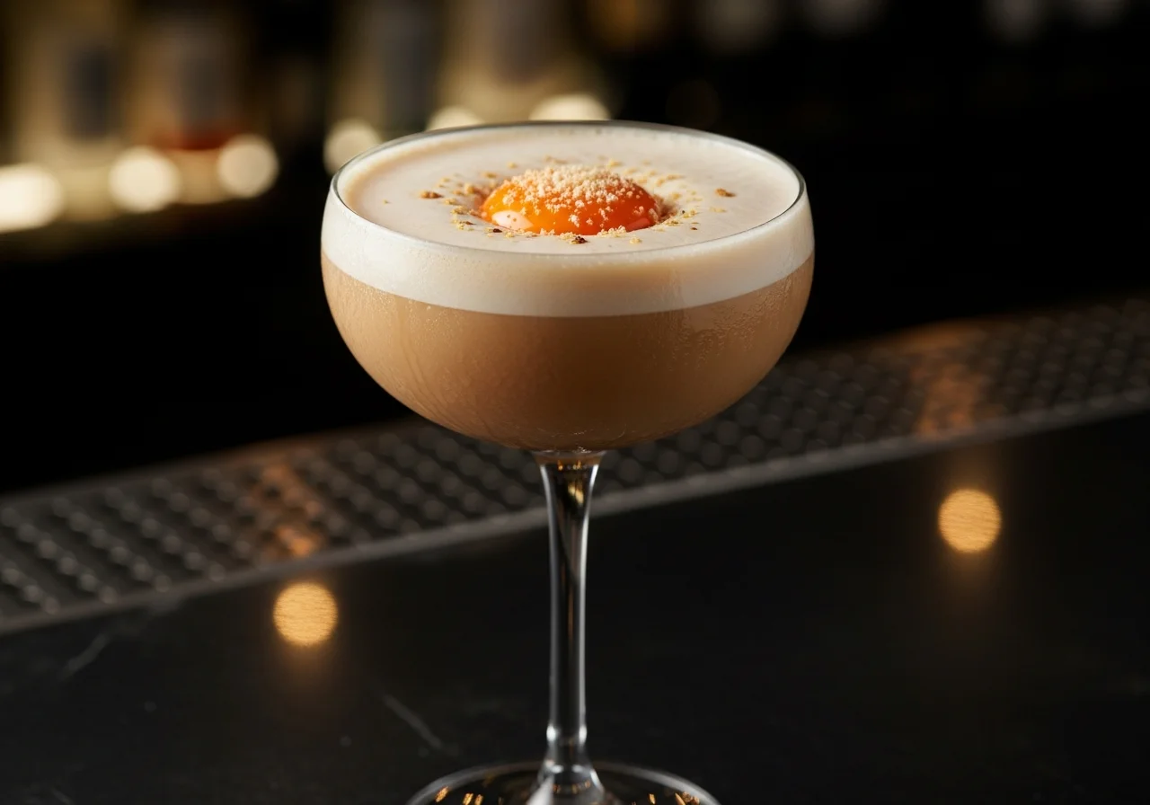 Pepparkaksflip Drink - Rom cocktail recept