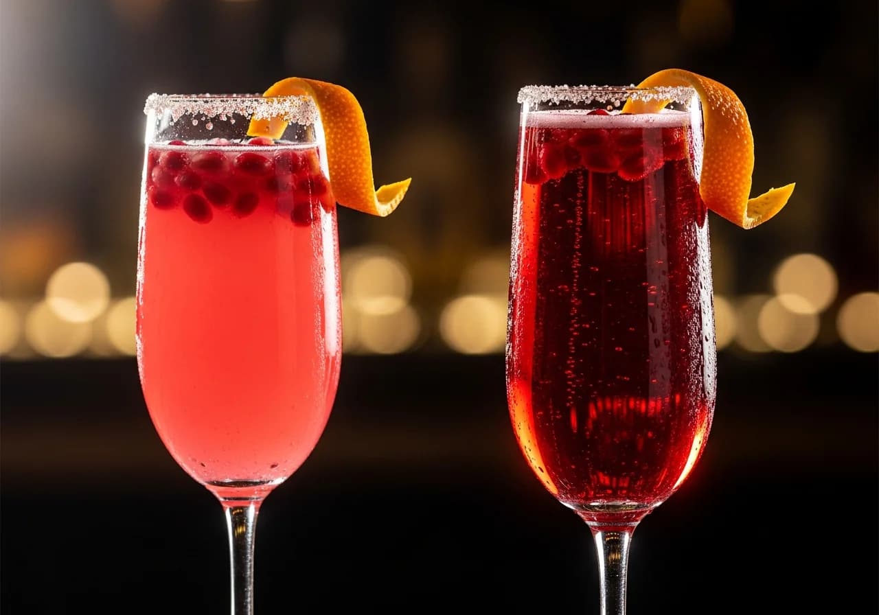 Pomegranate Punch Drink - Rom cocktail recept