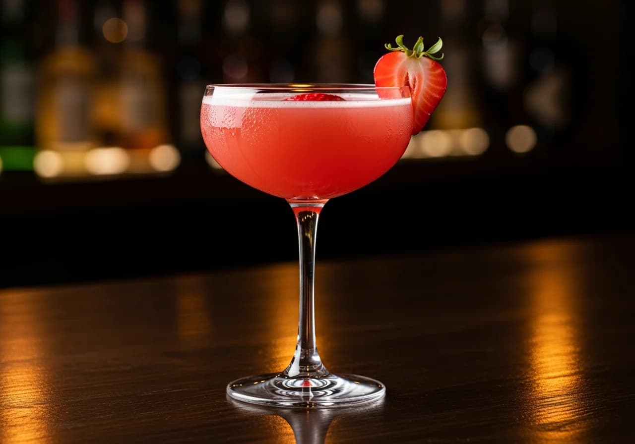 Rossini Drink - Likör cocktail recept