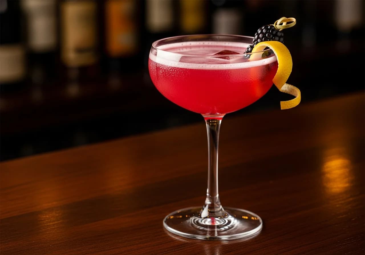 Russian Spring Punch Drink - Vodka cocktail recept