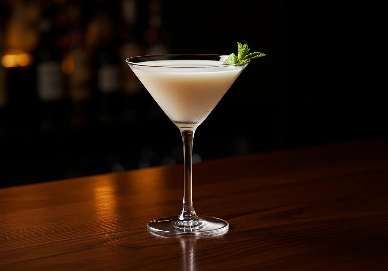 Stinger - Likör cocktail recept