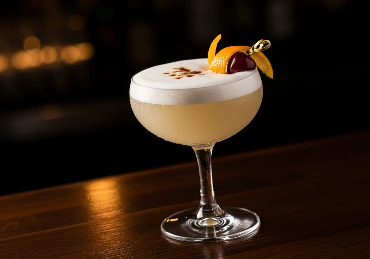 Vodka Sour Drink - Vodka cocktail recept