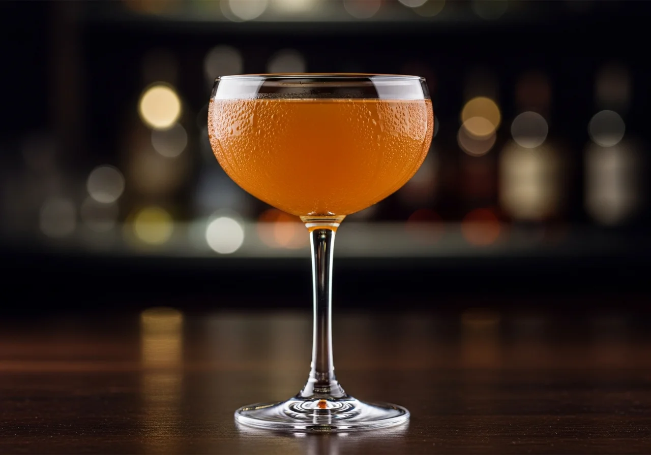 Amaretto Apple Sour Drink - Gin cocktail recept