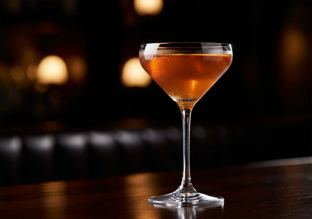 Amaretto Sicily Drink - Likör cocktail recept