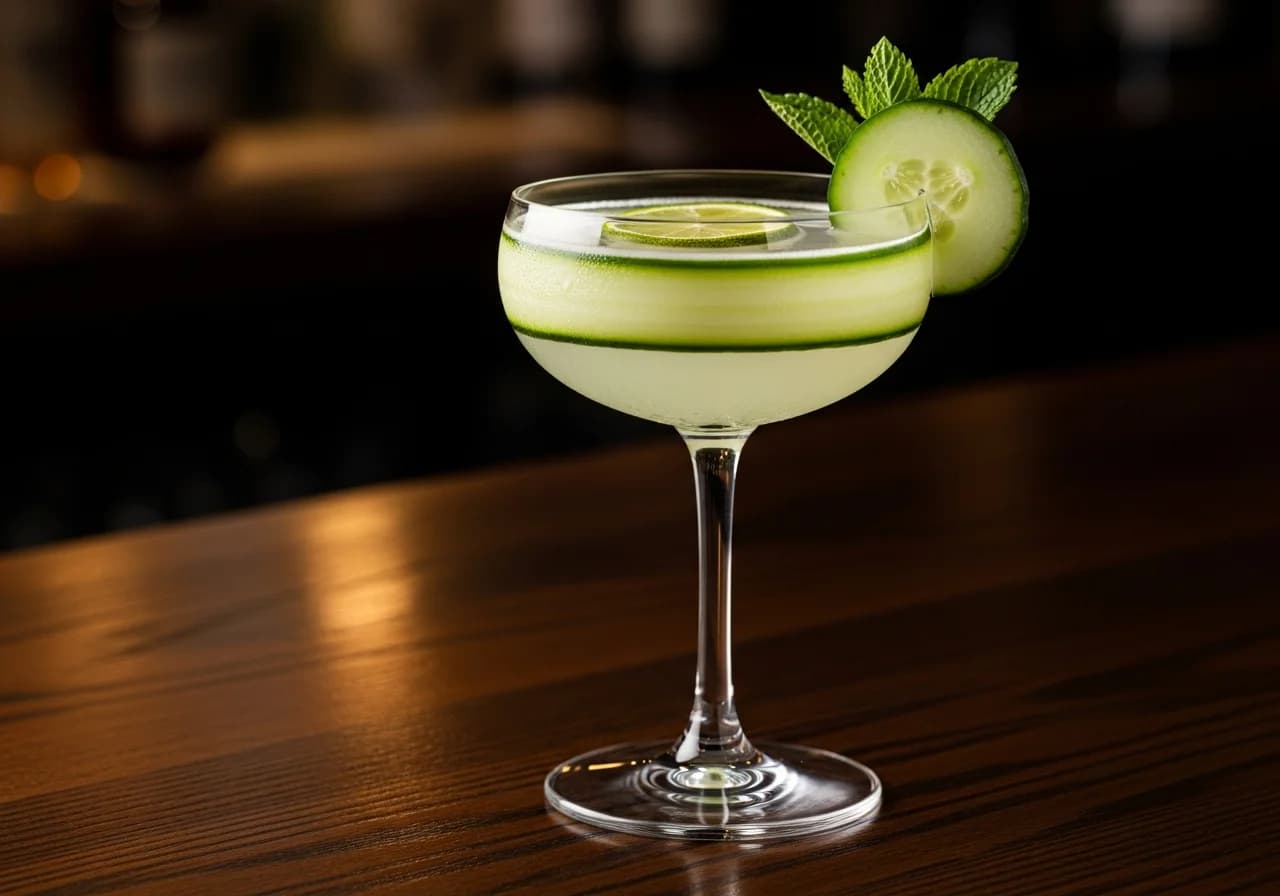 Eastside Gimlet Drink - Gin cocktail recept