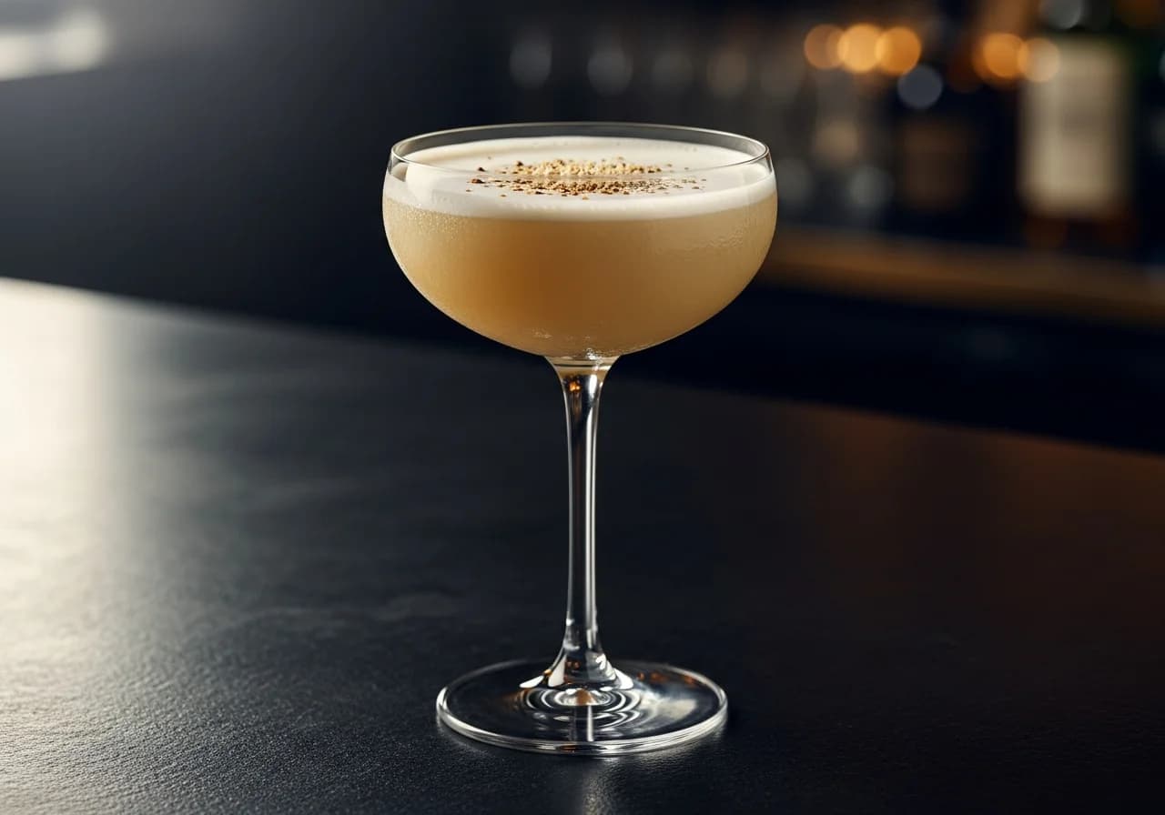 Gin Flip Drink - Gin cocktail recept