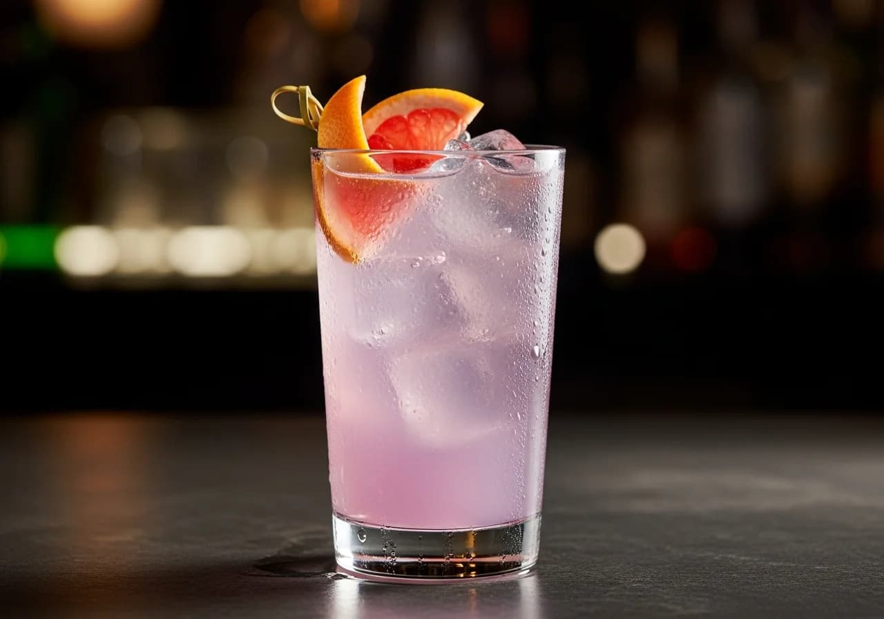 Gin & Grape Tonic Drink - Gin cocktail recept