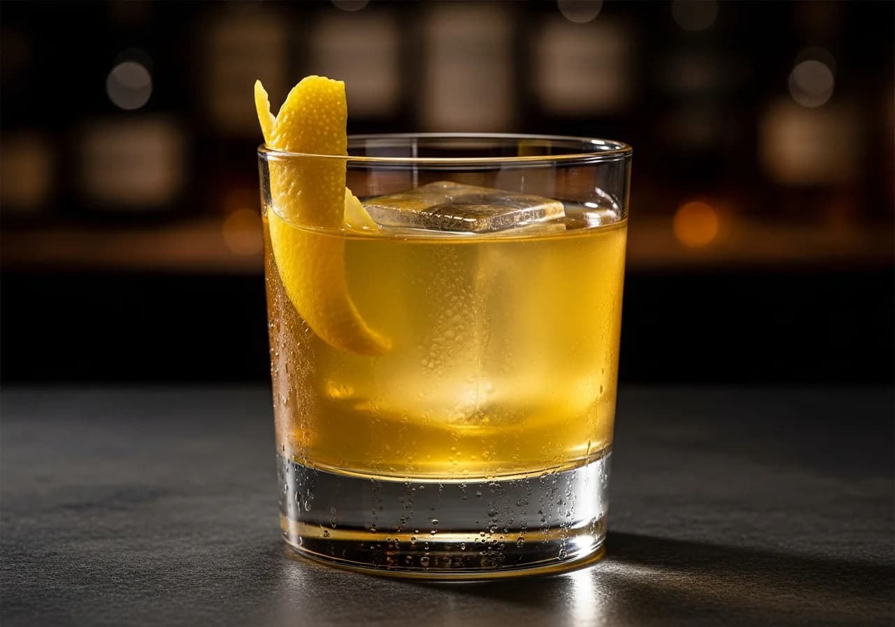 Gold Rush Drink - Whisky cocktail recept
