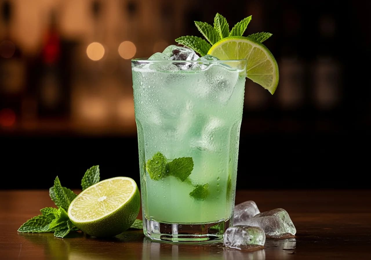 Gröna Hissen Drink - Gin cocktail recept