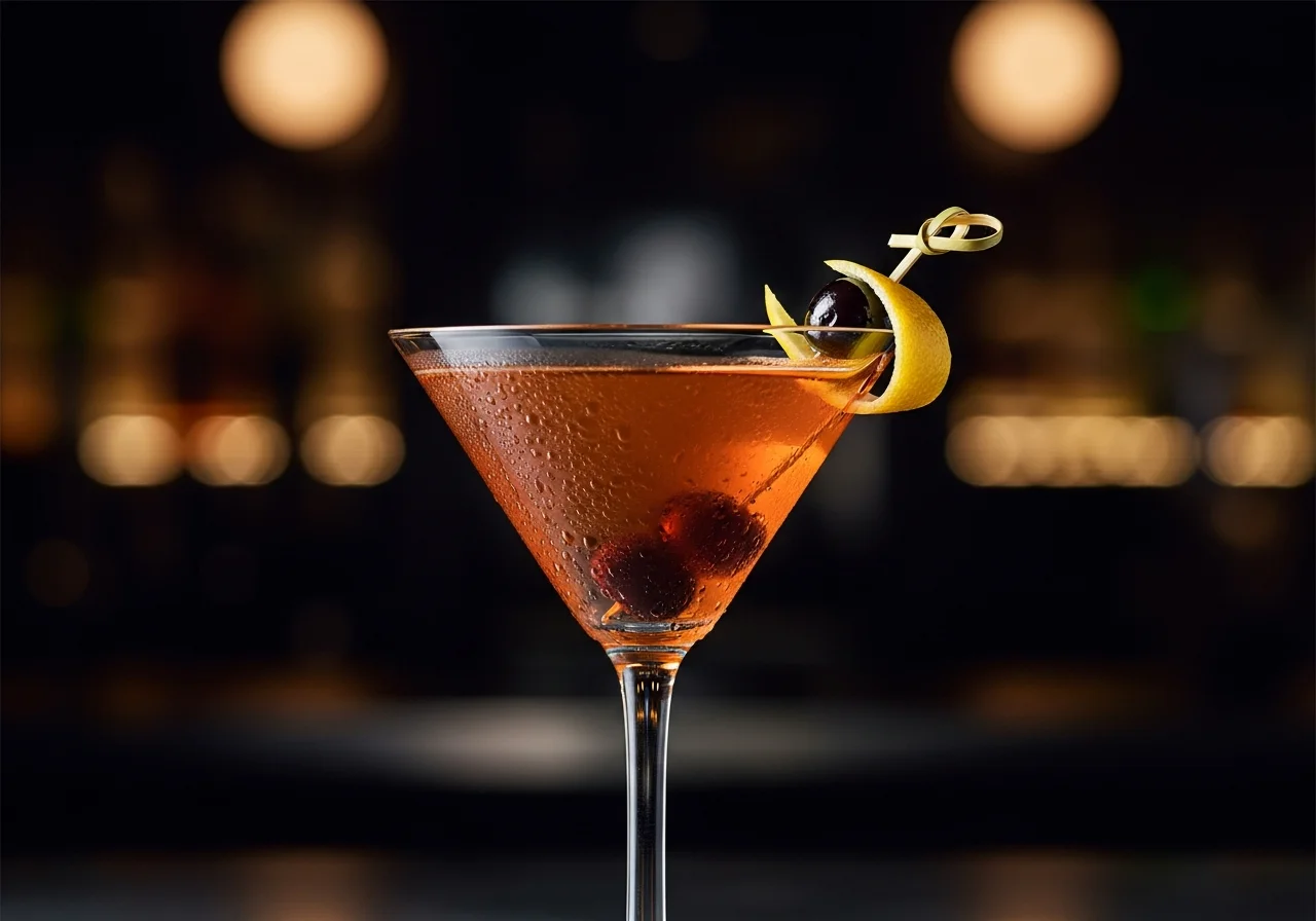 Manhattan Drink - Whisky cocktail recept