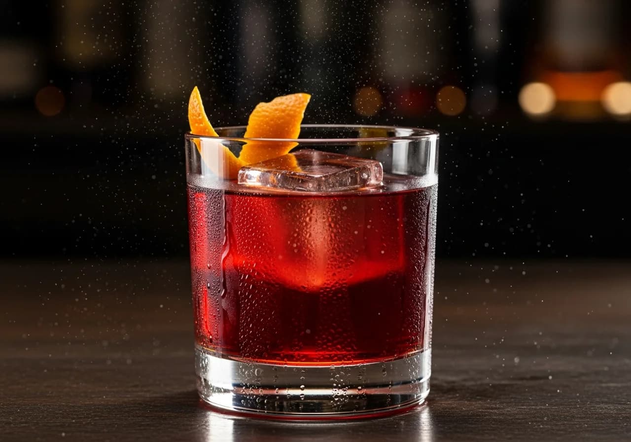 Mezcal Negroni Drink - Tequila/Mezcal cocktail recept