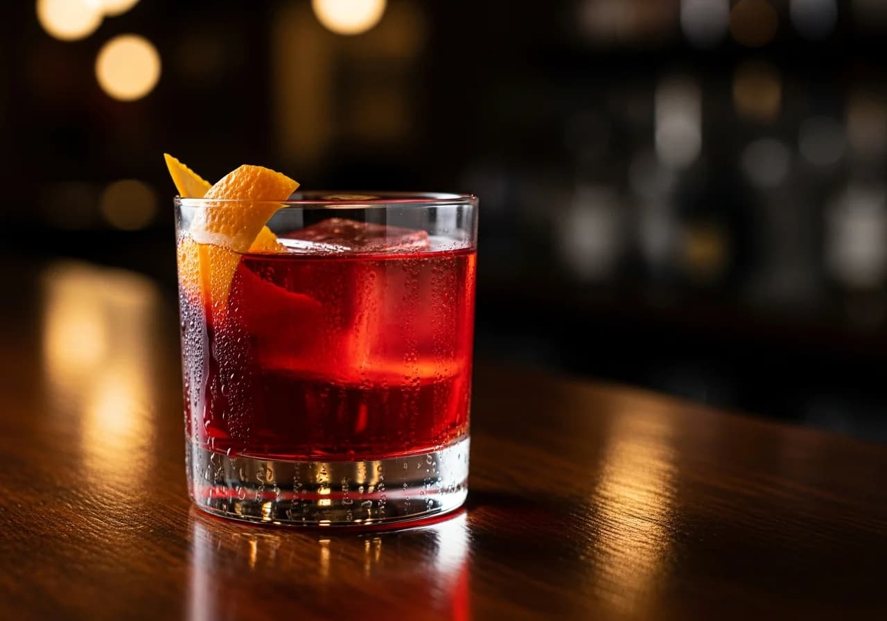 Negroni Drink - Gin cocktail recept