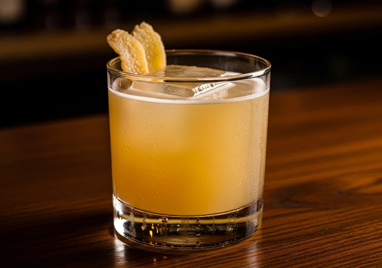 Penicillin - Whisky cocktail recept