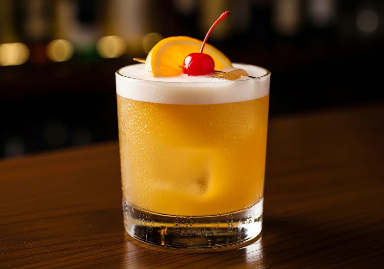 Whiskey Sour Cocktail - Whisky cocktail recept